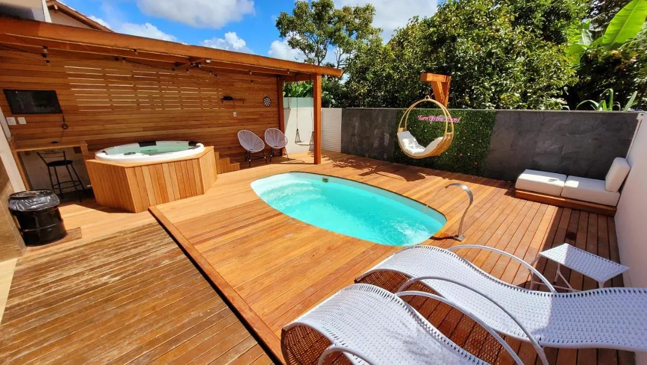 Florianópolis Casa 4 Quartos Com Piscina E Jacuzzi Em Jurere 0*,